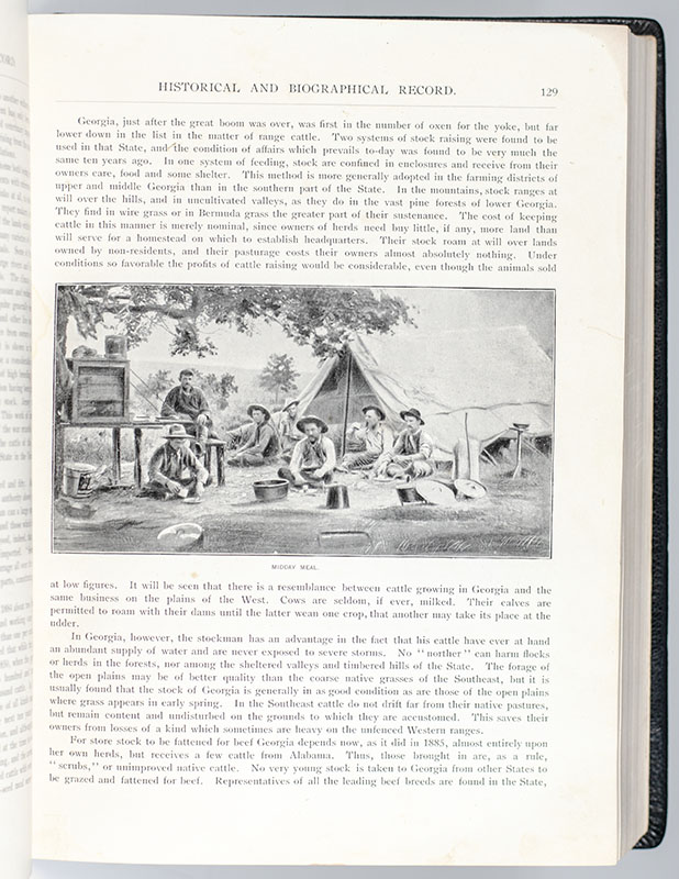 Historical and Biographical Record of the Cattle Industry and the Cattlemen of Texas and Adjacent Territory