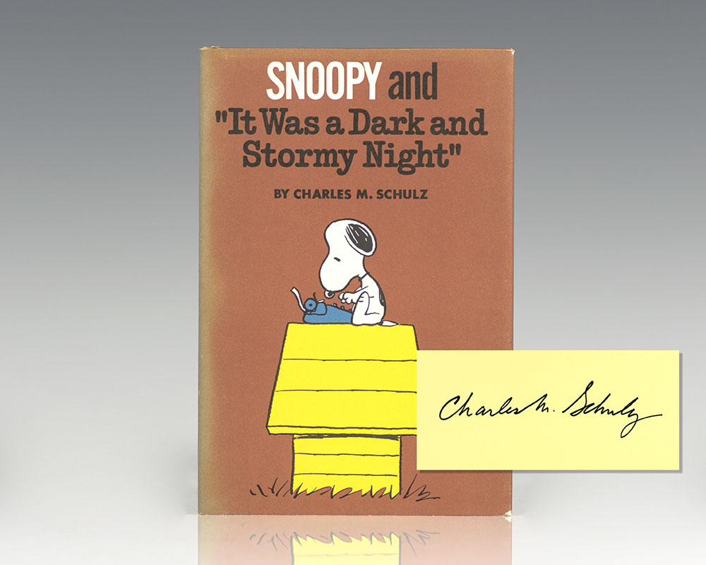 Snoopy and "It Was a Dark and Stormy Night"