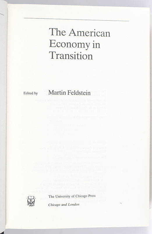 The American Economy in Transition