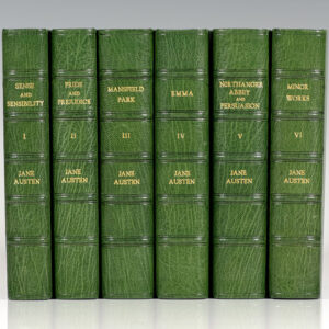 The Novels of Jane Austen [Pride and Prejudice, Sense and Sensibility, Northanger Abbey, Persuasion, Mansfield Park, and Emma]