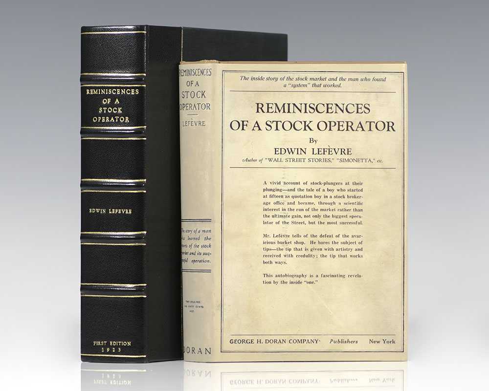 Reminiscences Of A Stock Operator.