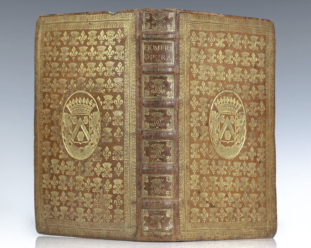 Homeri Opera Graeco-latina, quae quidem nunc extant, omnia. Hoc est: Ilias, Odyssea, Batracho Myomachia, et Hymni: Praeterea Homeri vita ex Plutarcho, cum Latina item interpretatione, locis communibus ubiq in margine notatis.