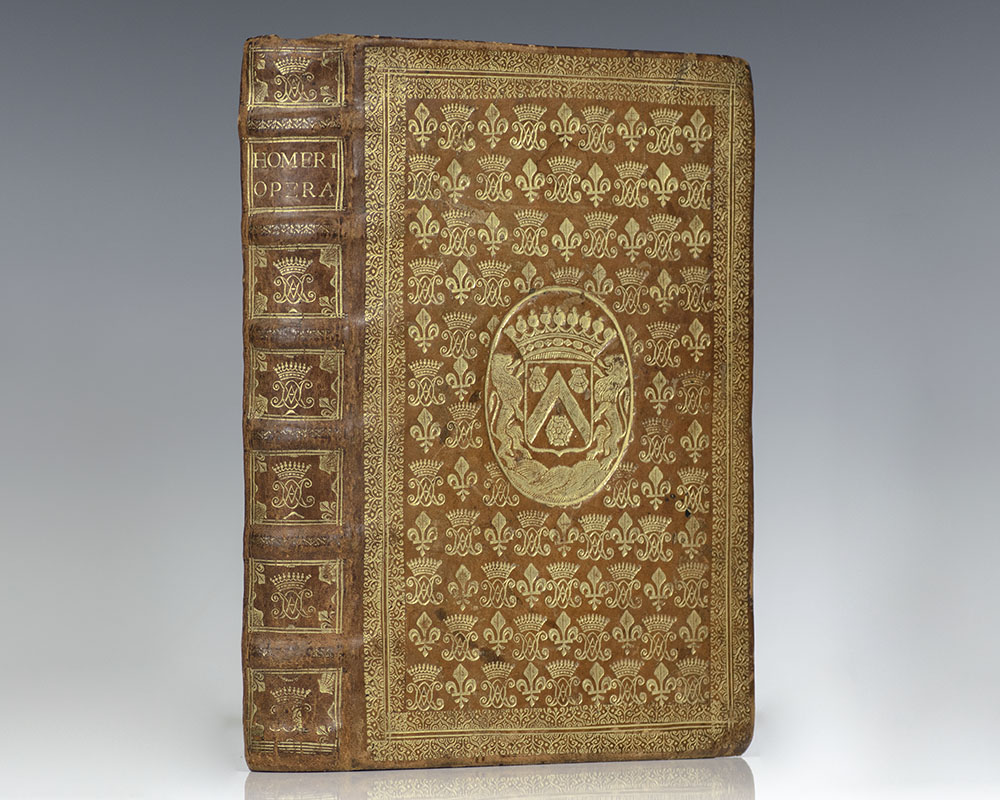 Homeri Opera Graeco-latina, quae quidem nunc extant, omnia. Hoc est: Ilias, Odyssea, Batracho Myomachia, et Hymni: Praeterea Homeri vita ex Plutarcho, cum Latina item interpretatione, locis communibus ubiq in margine notatis