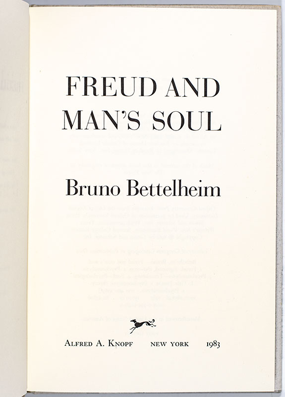 Freud and Man's Soul