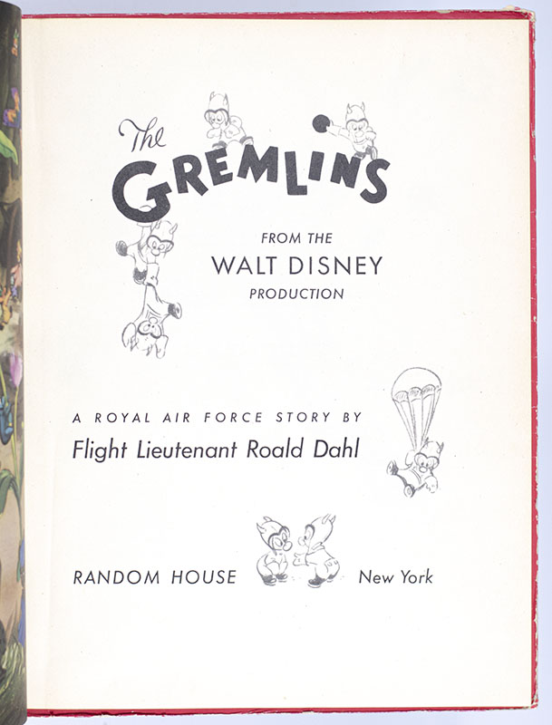The Gremlins. From the Walt Disney Production. A Royal Air Force Story
