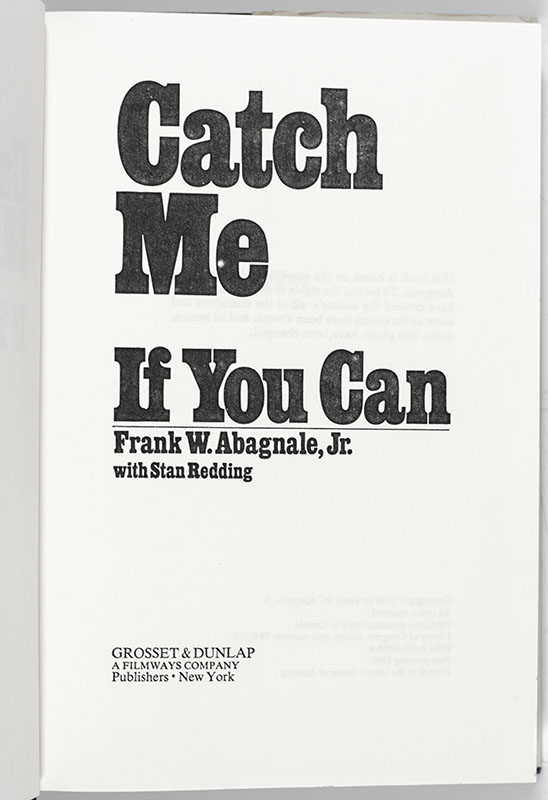 Catch Me If You Can
