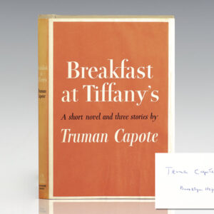 Breakfast At Tiffany's. A Short Novel and Three Stories