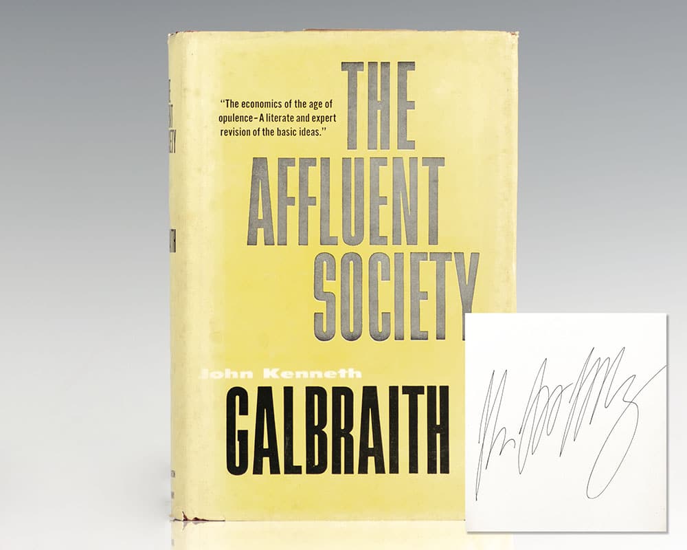 The Affluent Society.