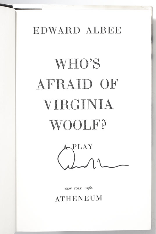 Who's Afraid of Virginia Woolf?