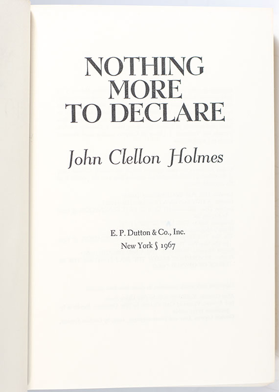 Nothing More To Declare