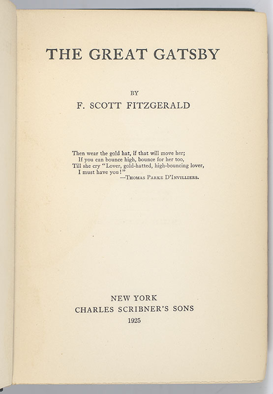 The Great Gatsby