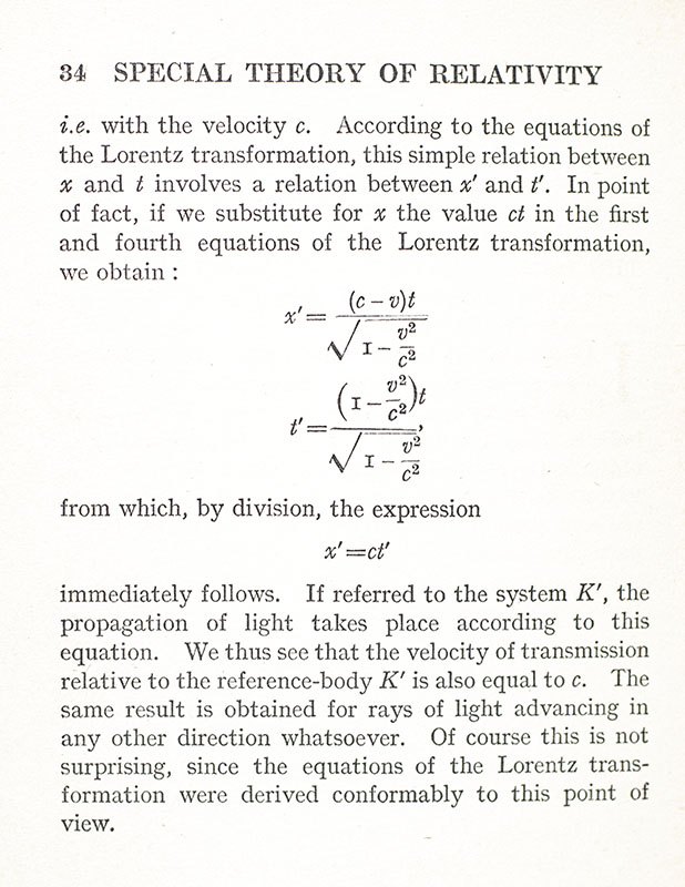 Relativity: The Special And General Theory