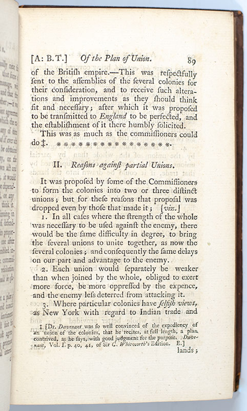 Political, Miscellaneous, and Philosophical Pieces; Arranged under the Following Heads…General Politics; American Politics before the Troubles; American Politics during the Troubles; Provincial or Colony Politics; Miscellaneous and Philosophical Pieces