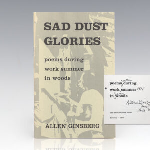 Sad Dust Glories: poems during work summer in woods