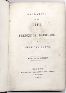 Narrative of the Life of Frederick Douglass.