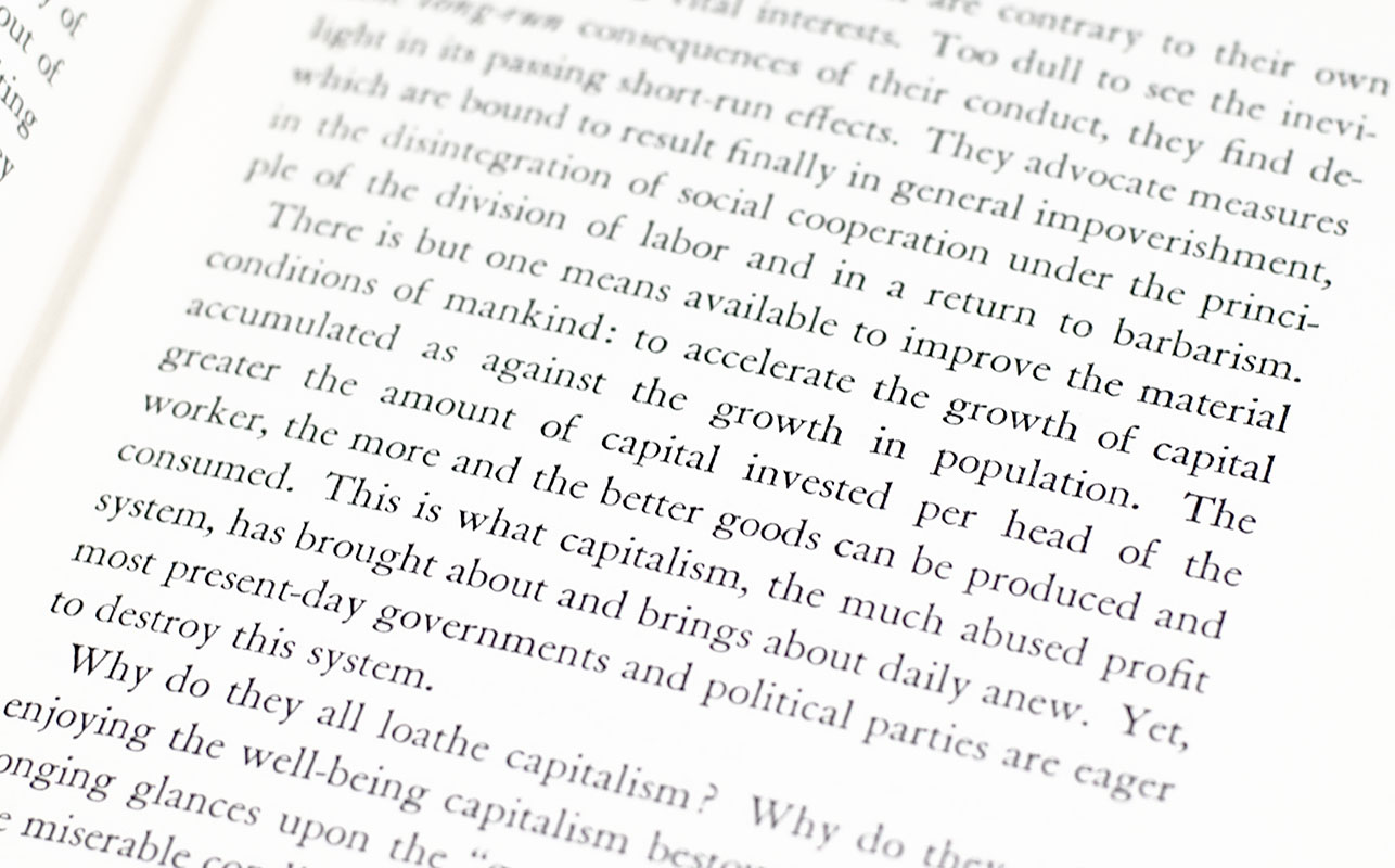 The Anti-Capitalistic Mentality