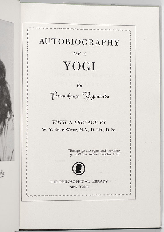 Autobiography of a Yogi