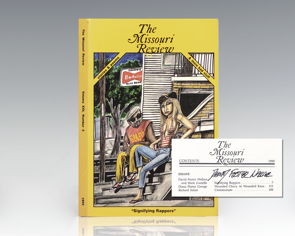 The Missouri Review: Signifying Rappers, Volume XIII, Number 2.