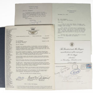 Joe Dimaggio Presidential Letter Collection