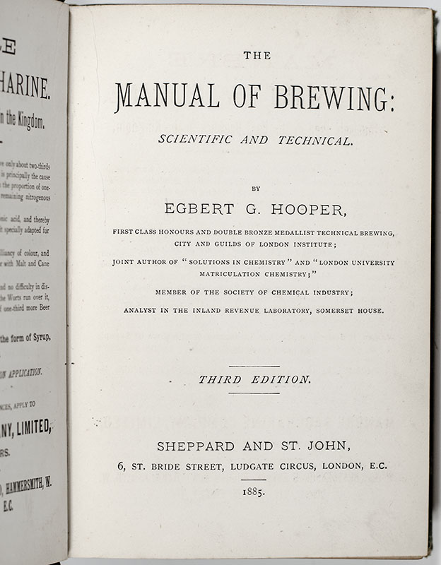 The Manual of Brewing: Scientific and Technical