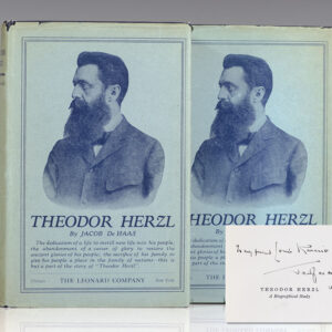 Theodor Herzl: A Biographical Study