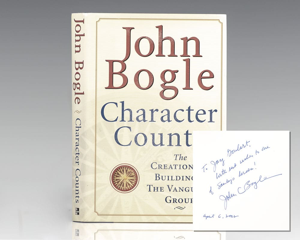 Character Counts : The Creation and Building of the Vanguard Group