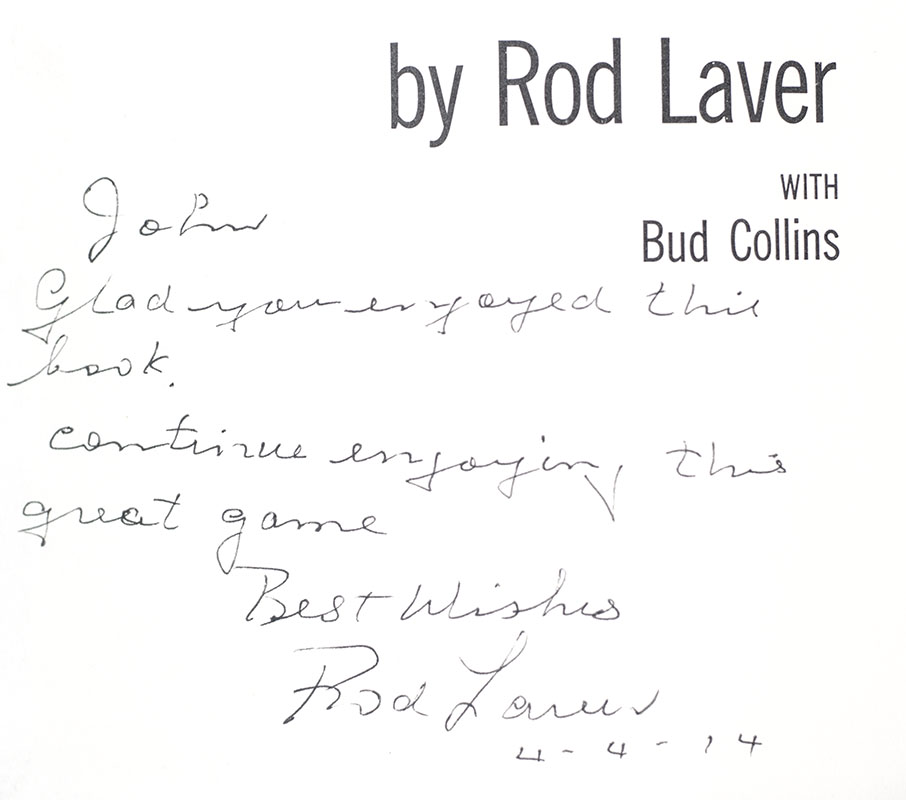 The Education of a Tennis Player