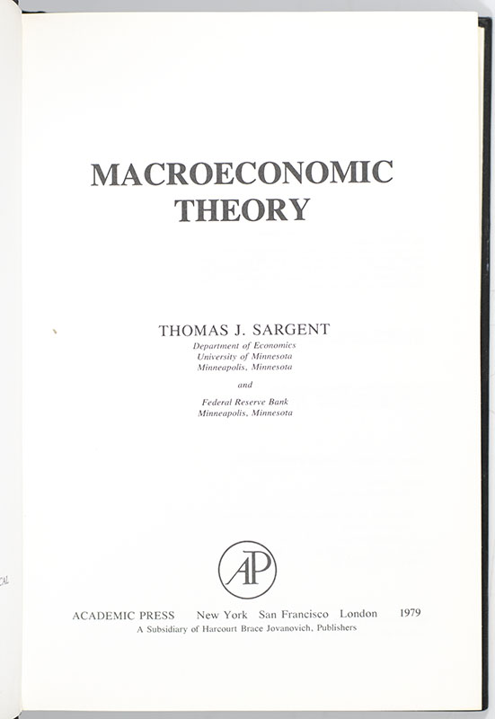 Macroeconomic Theory