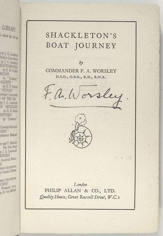 Shackleton's Boat Journey