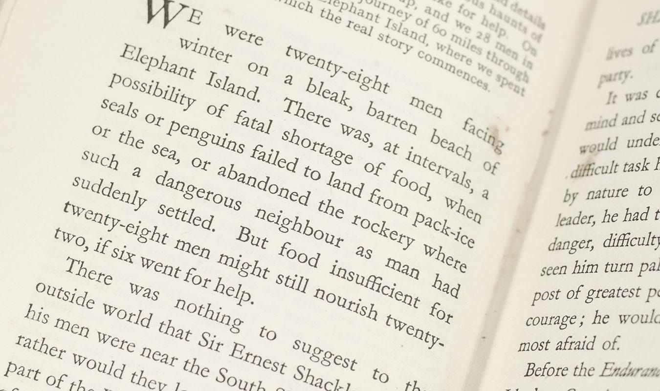 Shackleton's Boat Journey