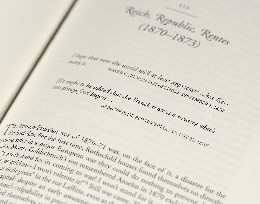 The House of Rothschild. Money's Prophets 1798-1848 and The World's Banker 1849-1999. Volumes I and II.