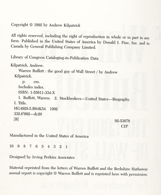 Warren Buffett: The Good Guy of Wall Street