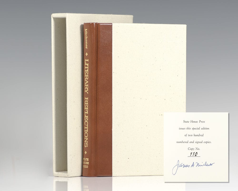 Literary Reflections: Michener on Michener, Hemingway, Capote, & Others
