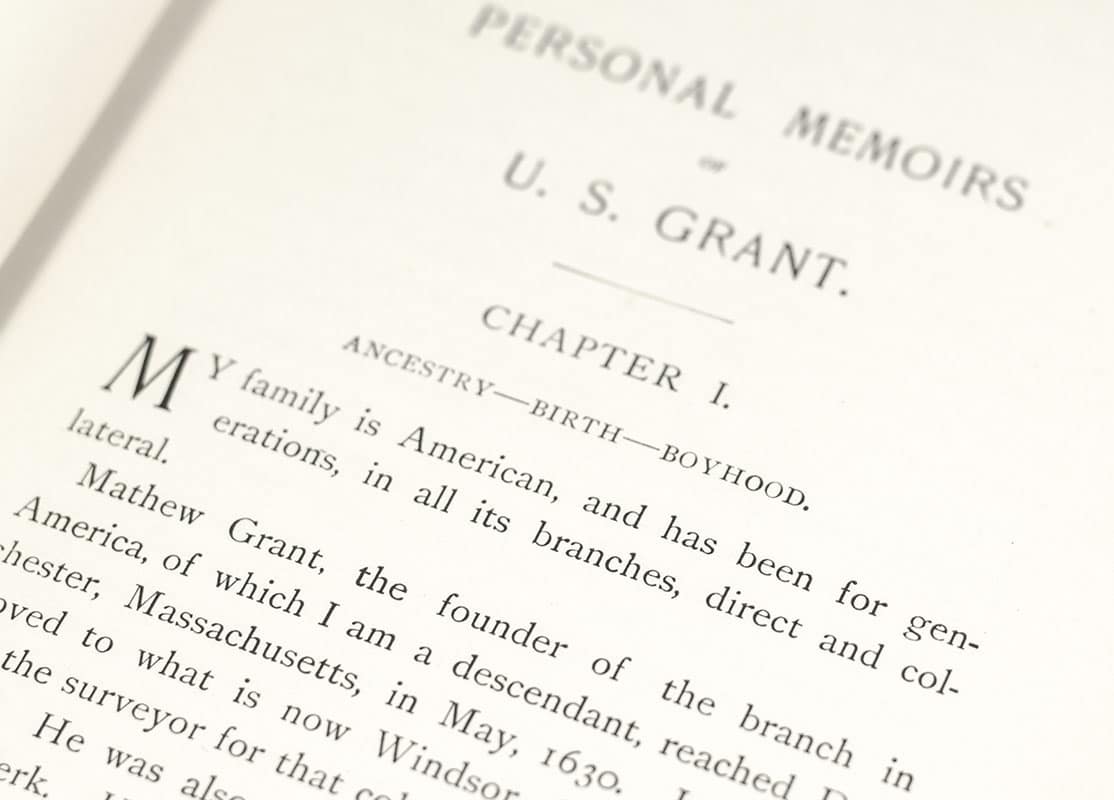 Personal Memoirs of U.S. Grant