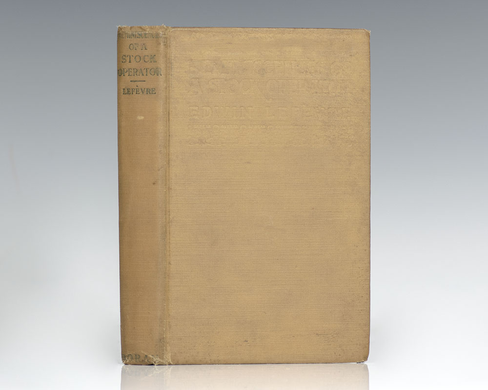 Reminiscences Of A Stock Operator