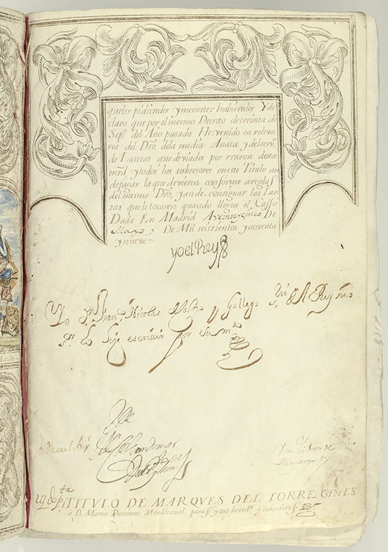 King Charles II Of Spain Autograph Signed Manuscript.