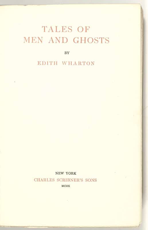 Tales of Men and Ghosts