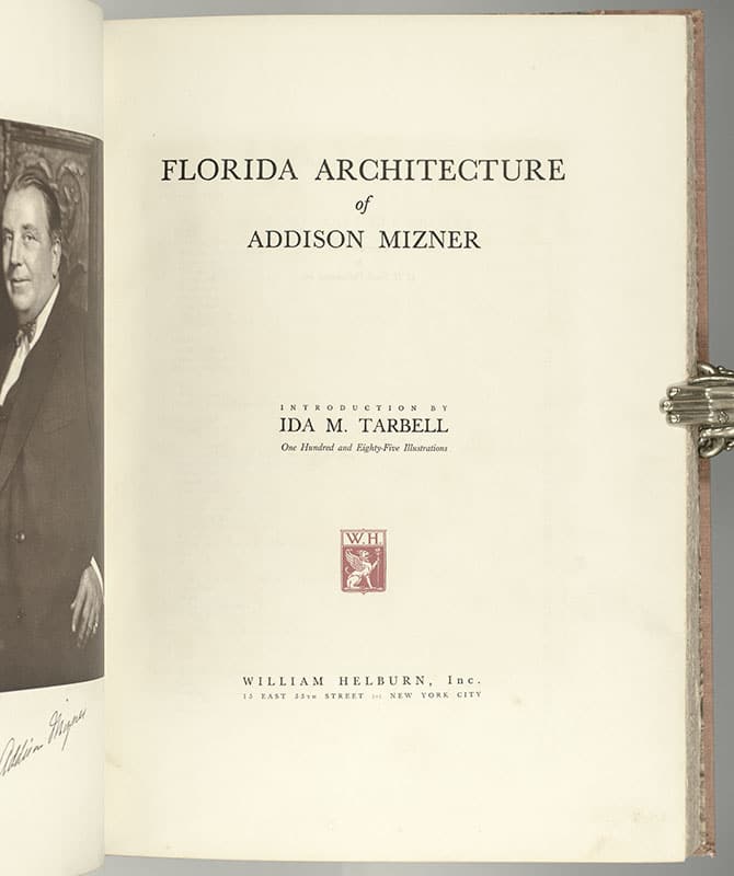 Florida Architecture of Addison Mizner