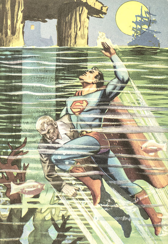 The Adventures of Superman. Based on the Cartoon Character Created by Jerry Siegel and Joe Shuster. Illustrations by Joe Shuster