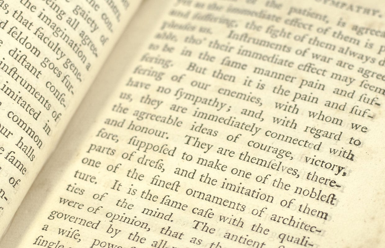 The Theory of Moral Sentiments.