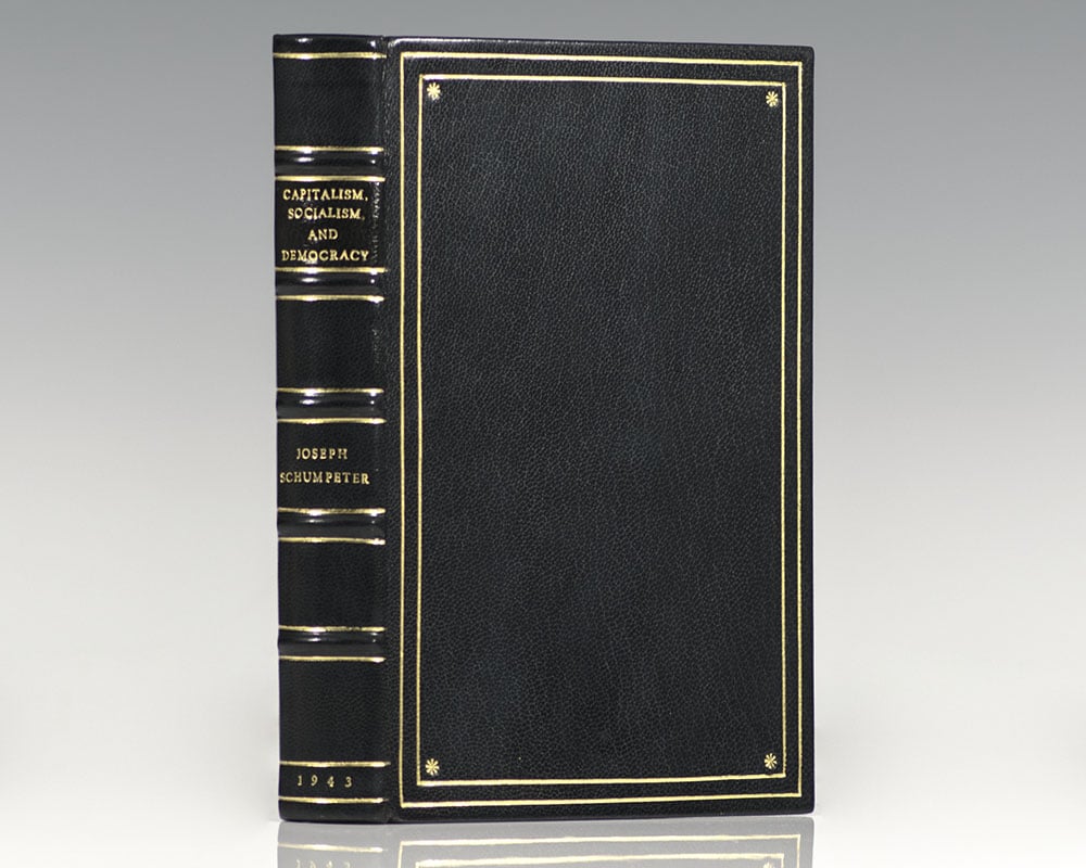 Capitalism, Socialism and Democracy.