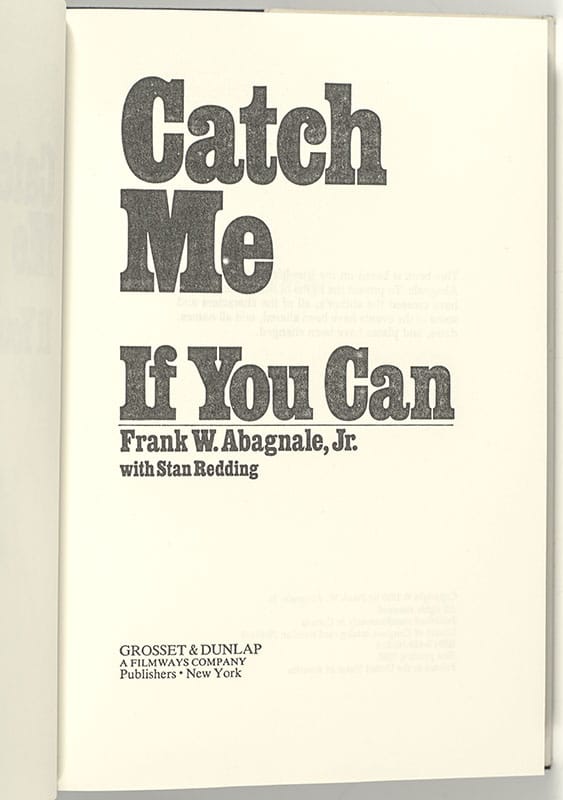 Catch Me If You Can