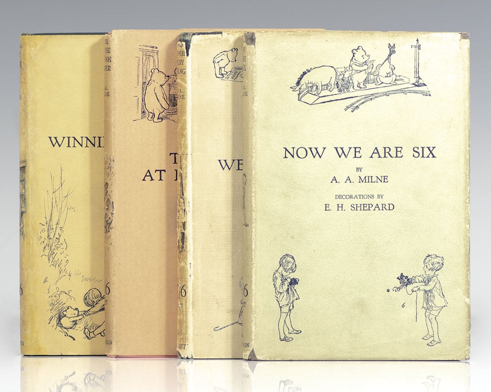 The Four Pooh Books: When We Were Very Young; Winnie-The-Pooh; Now We Are Six; The House At Pooh Corner