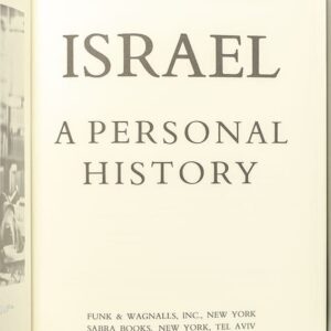 Israel: A Personal History.