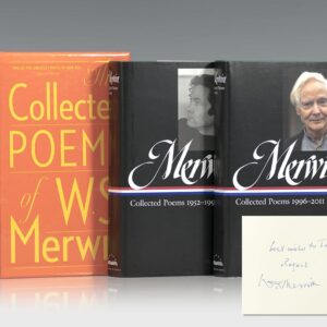 W.S. Merwin: Collected Poems 1952-1993 & Collected Poems 1996-2011.