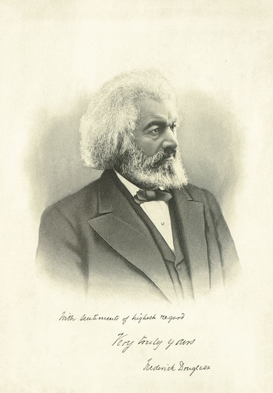Frederick Douglass Autograph Document Signed.
