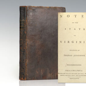 Notes of the State of Virginia.