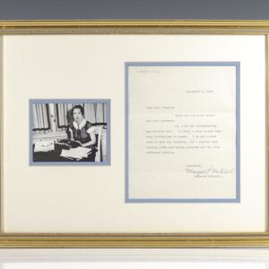 Margaret Mitchell Typed Letter Signed.
