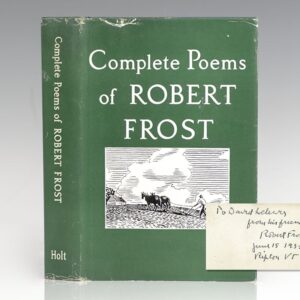Complete Poems of Robert Frost.
