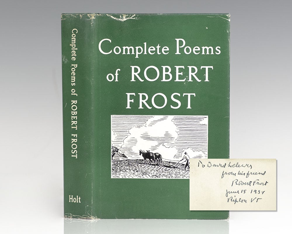 Complete Poems of Robert Frost.